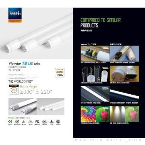 SAA C-TICK T8 LED tube lights 24w 3000lm CE/RoHS led lights